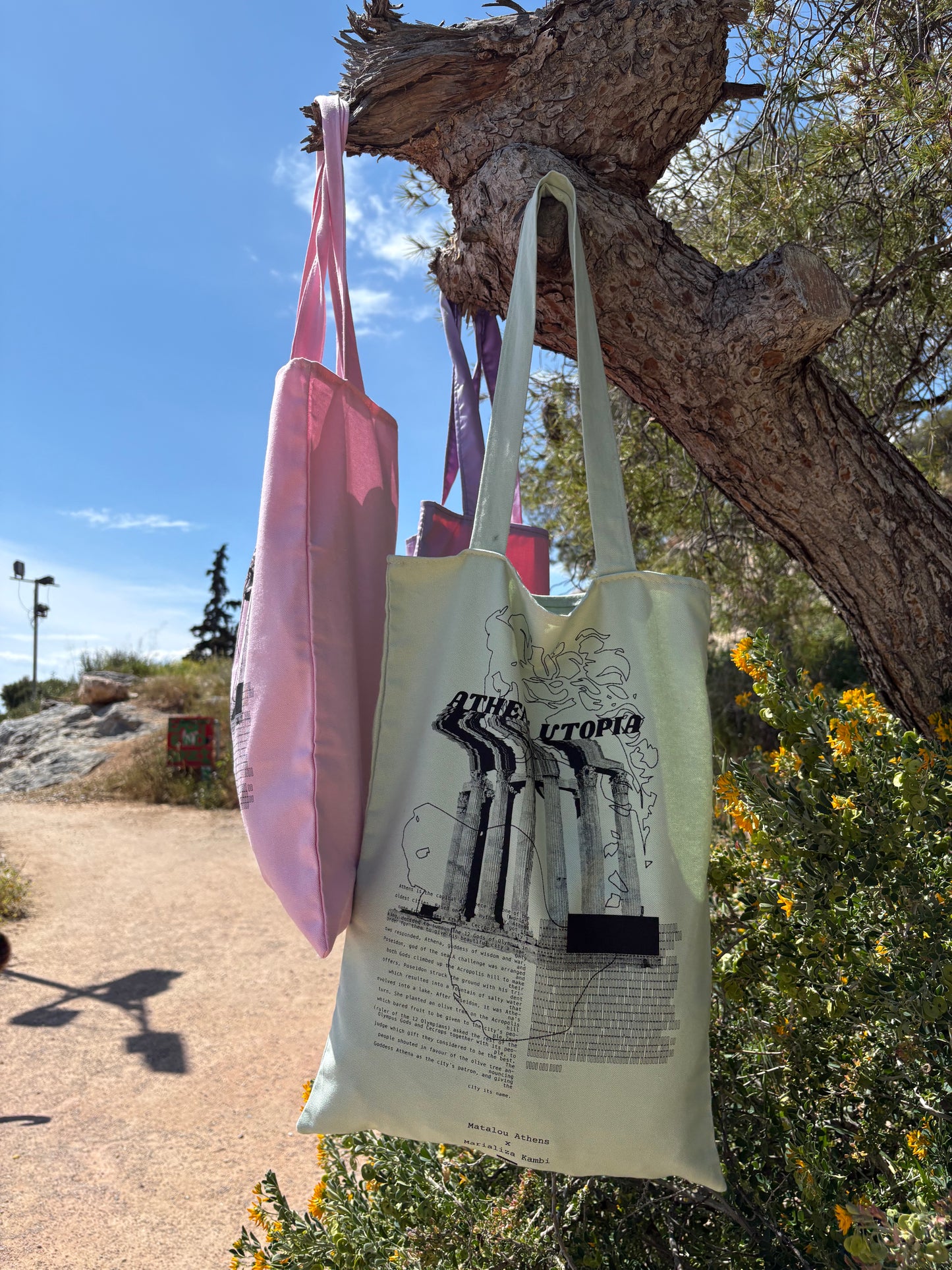Mint goddesses tote