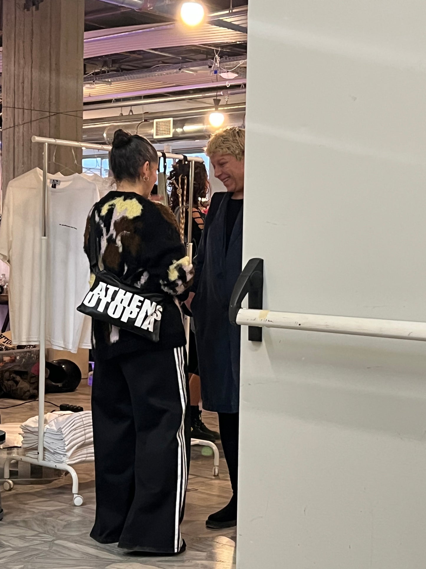 Utopia leather cross body bag