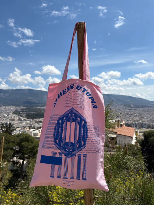Pink Utopia tote
