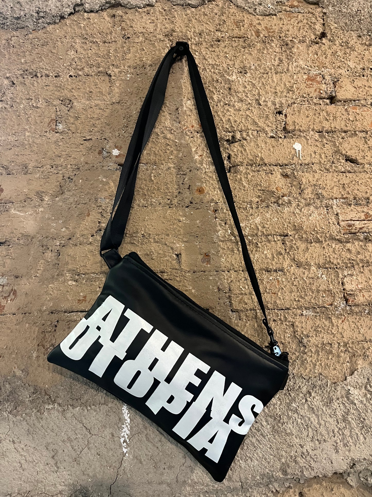 Utopia leather cross body bag